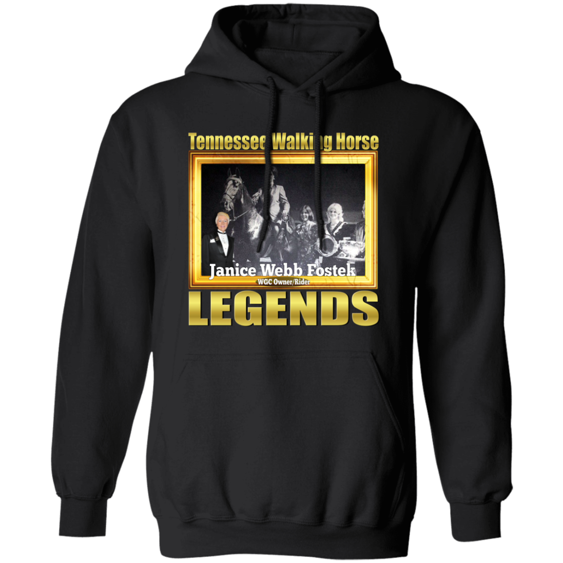 JANICE WEBB FOSTEK (Legends Series)png G185 Gildan Pullover Hoodie