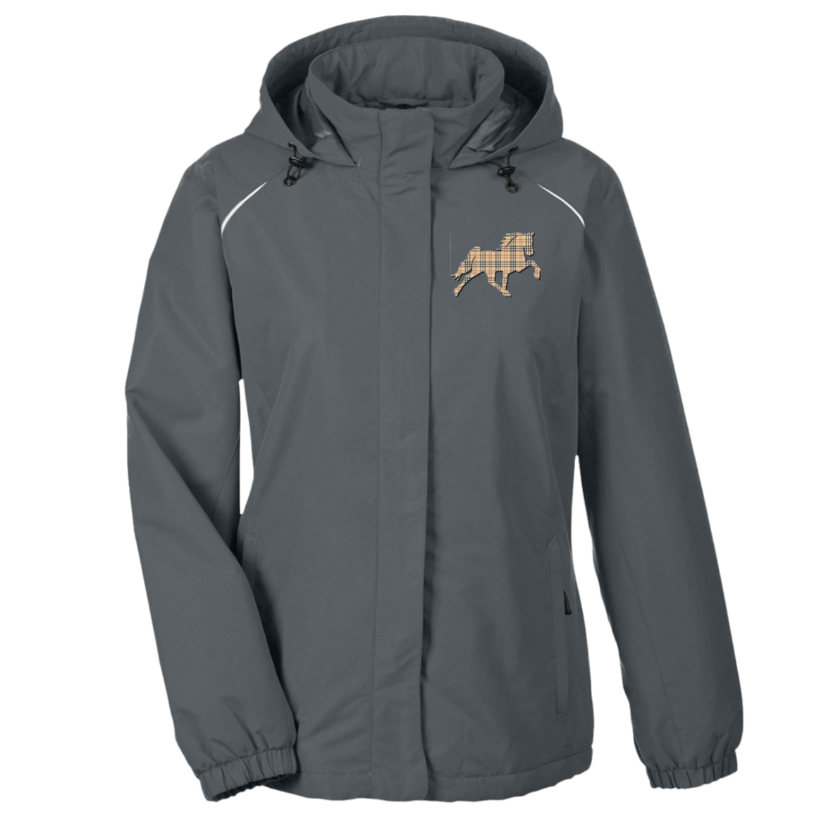 TENNESSEE WALKING HORSE DESIGN 3 JMD (BURBURY) 78224 Core 365 Womens Profile Fleece Lined Jacket