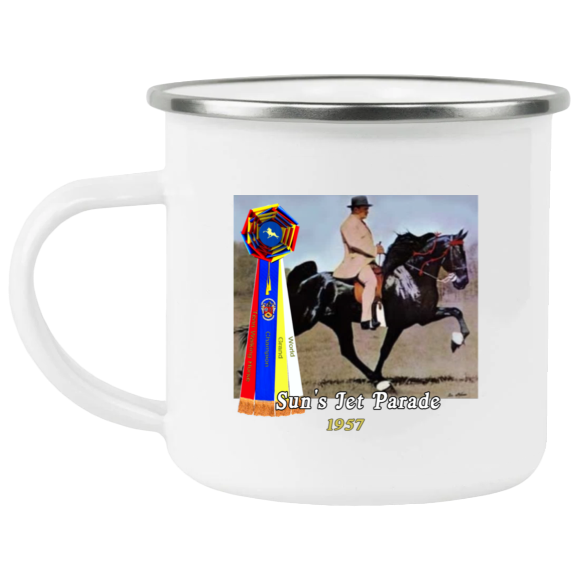 WGC SUNS JET PARADE 21271 Enamel Camping Mug