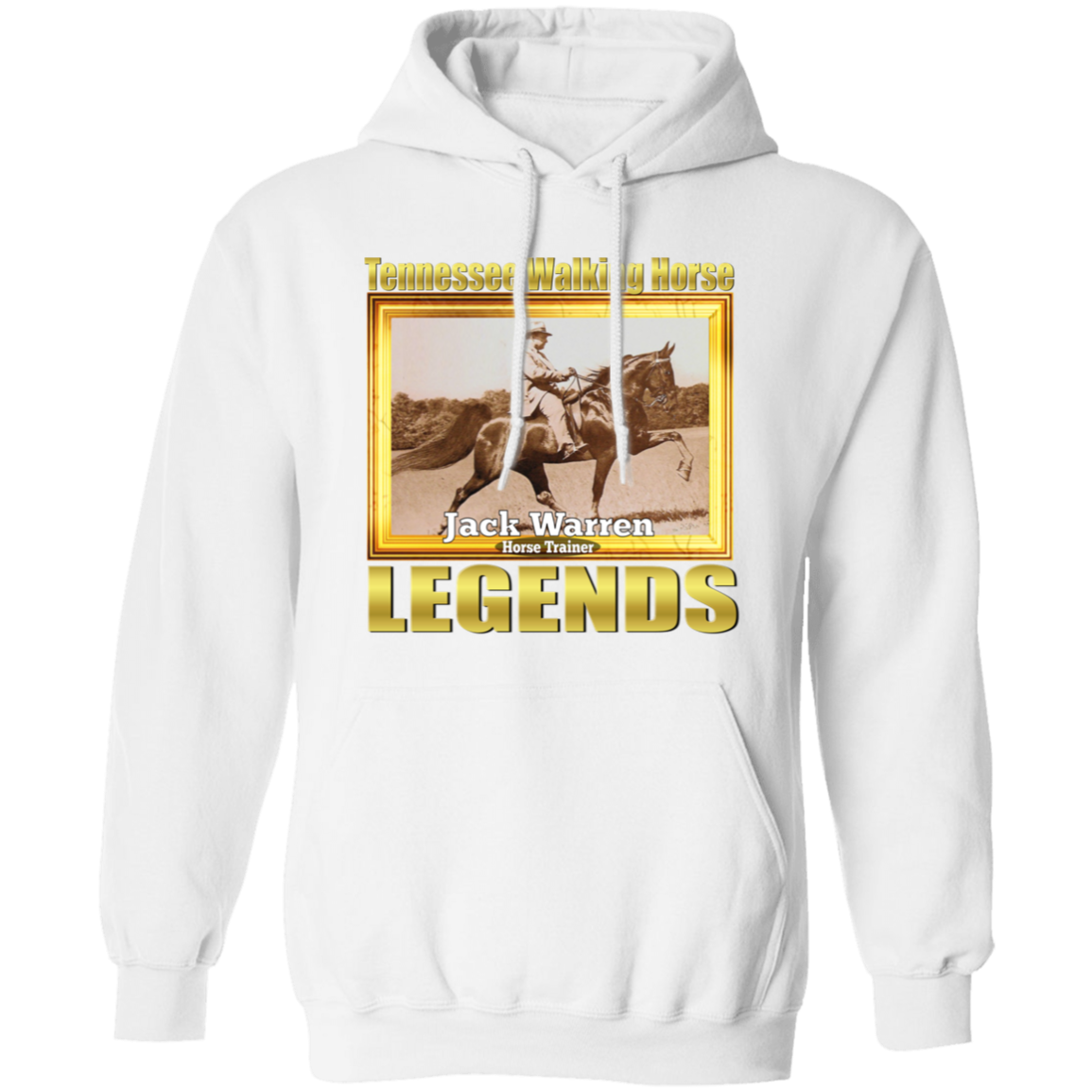 JACK WARREN (Legends Series) G185 Gildan Pullover Hoodie
