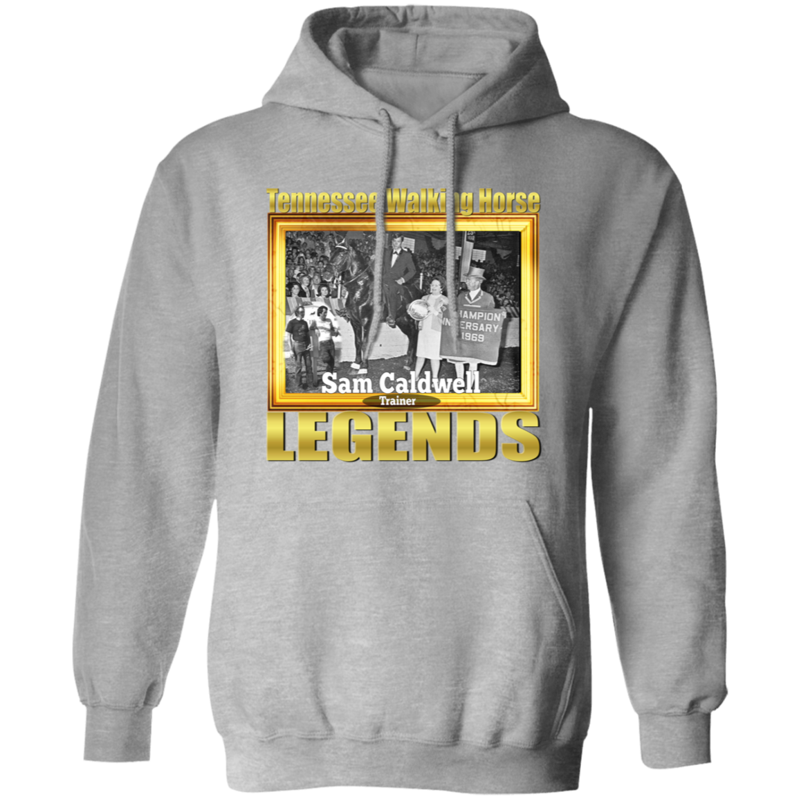 SAM CALDWELL (Legends Series) G185 Gildan Pullover Hoodie