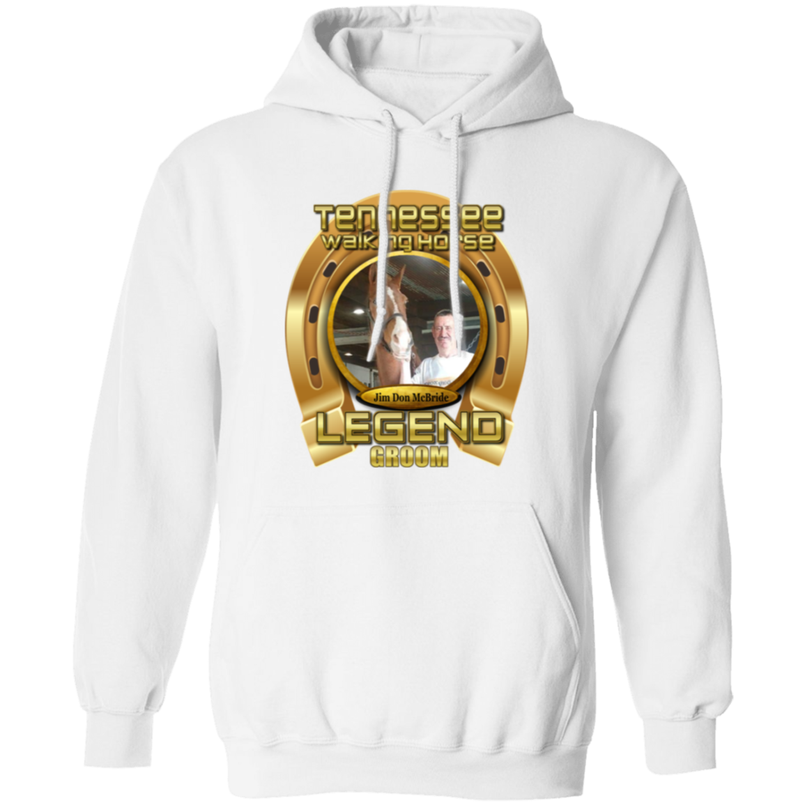 JIM DON MCBRIDE (TWH LEGENDS) G185 Gildan Pullover Hoodie