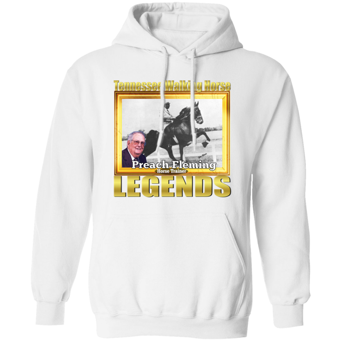 PREACH FLEMING (Legends Series) G185 Gildan Pullover Hoodie