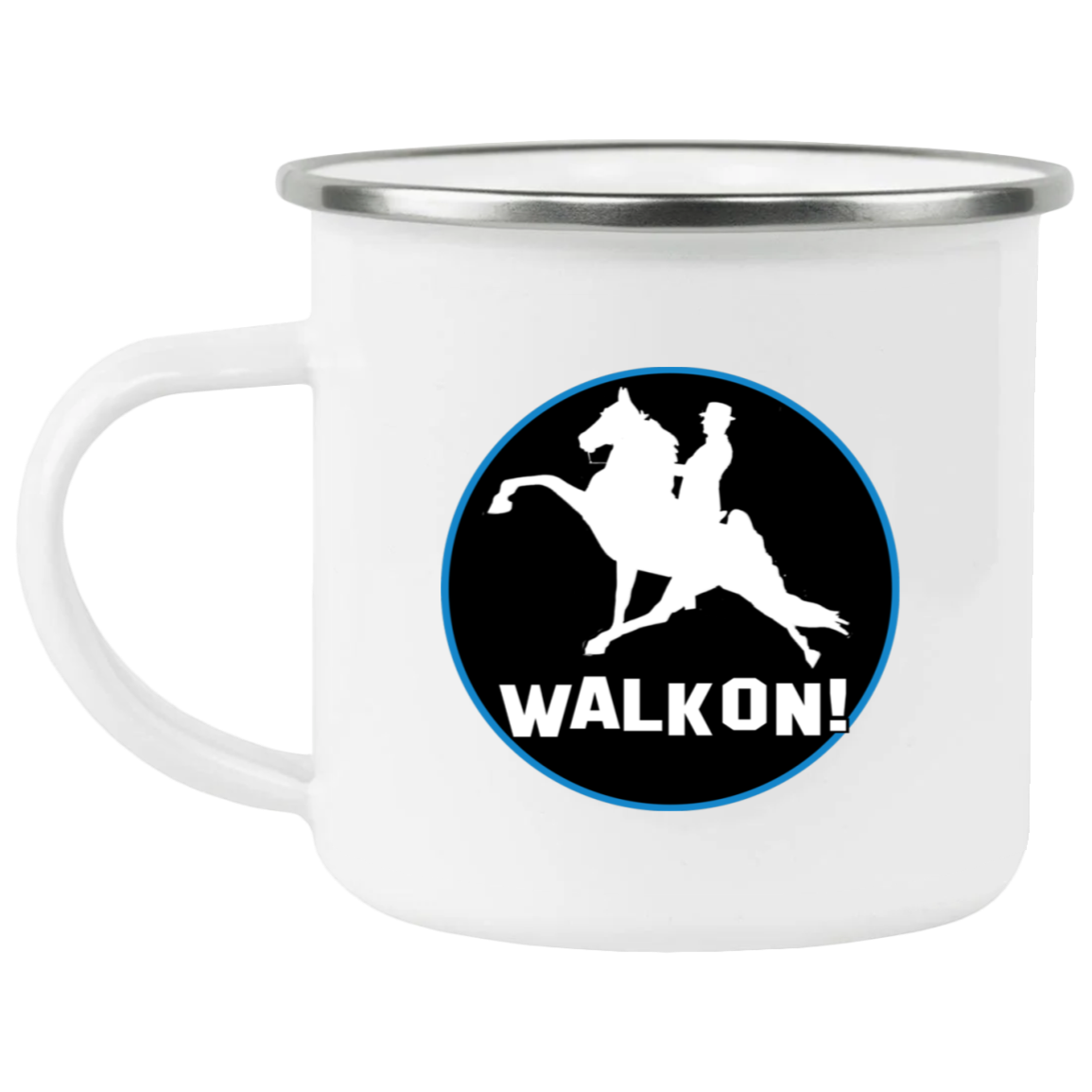 TWH PERFORMANCE WALK ON 21271 Enamel Camping Mug
