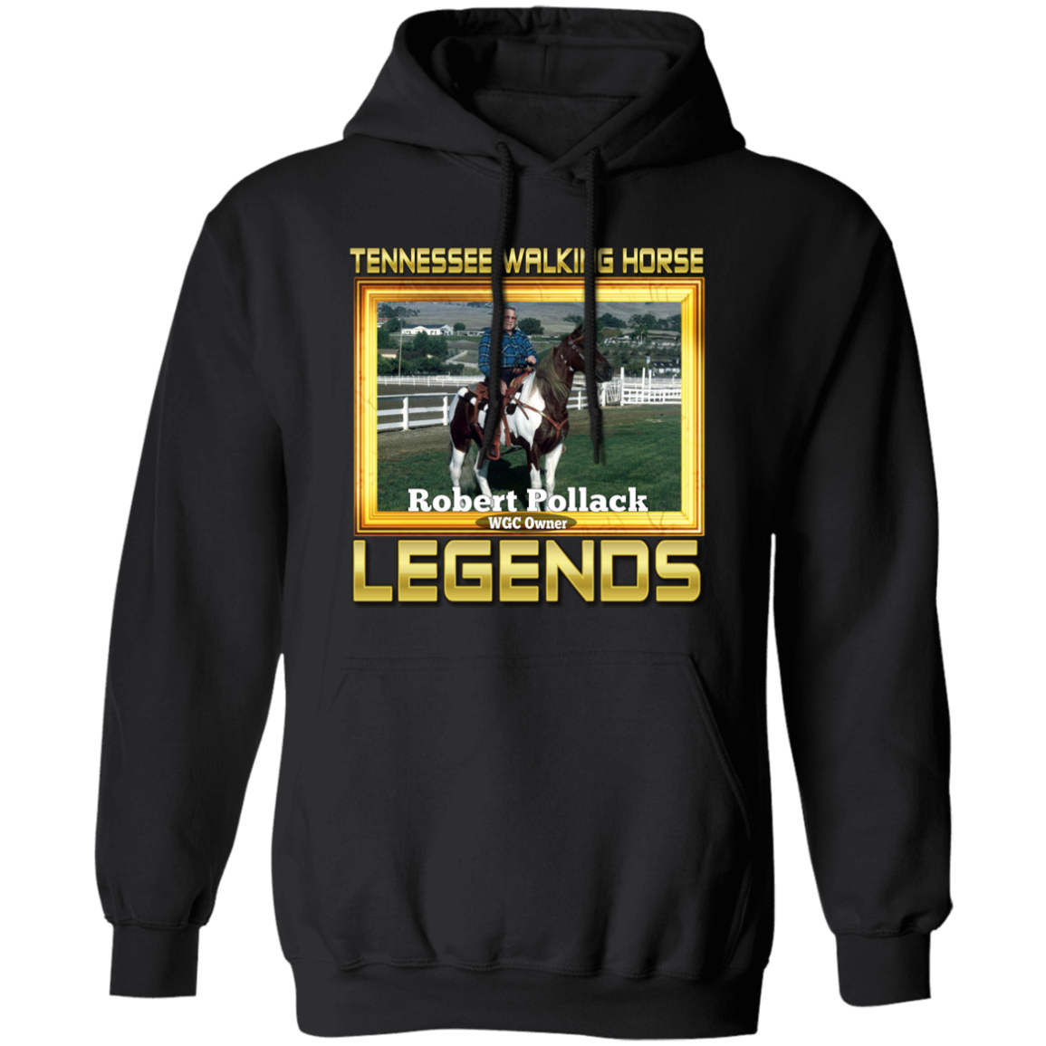 ROBERT POLLACK (Legends Series) G185 Gildan Pullover Hoodie