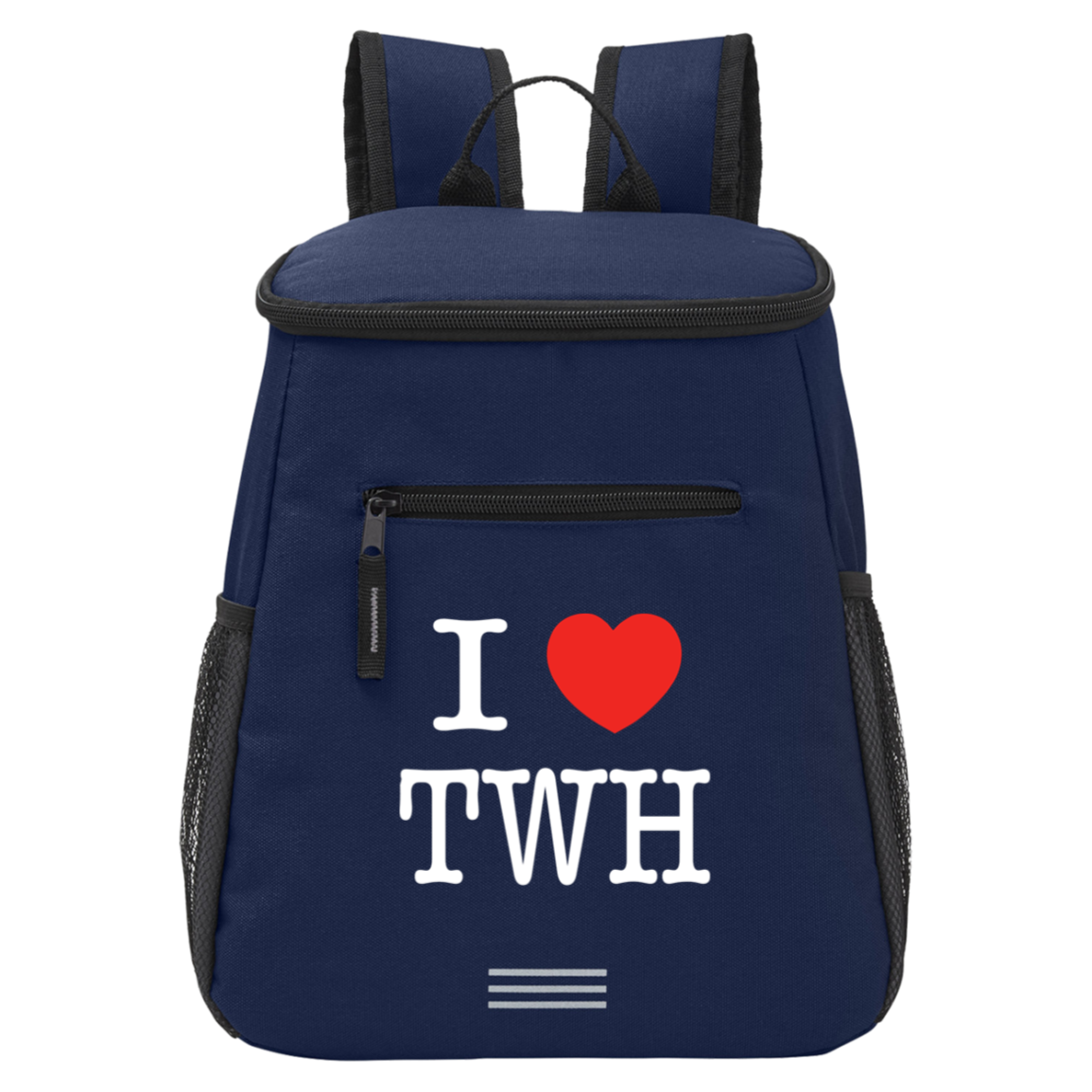 I LOVE TWH WHITE CE056 Core 365 Backpack Cooler