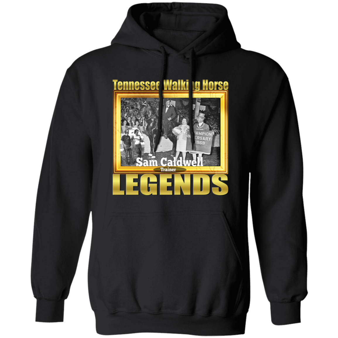 SAM CALDWELL (Legends Series) G185 Gildan Pullover Hoodie