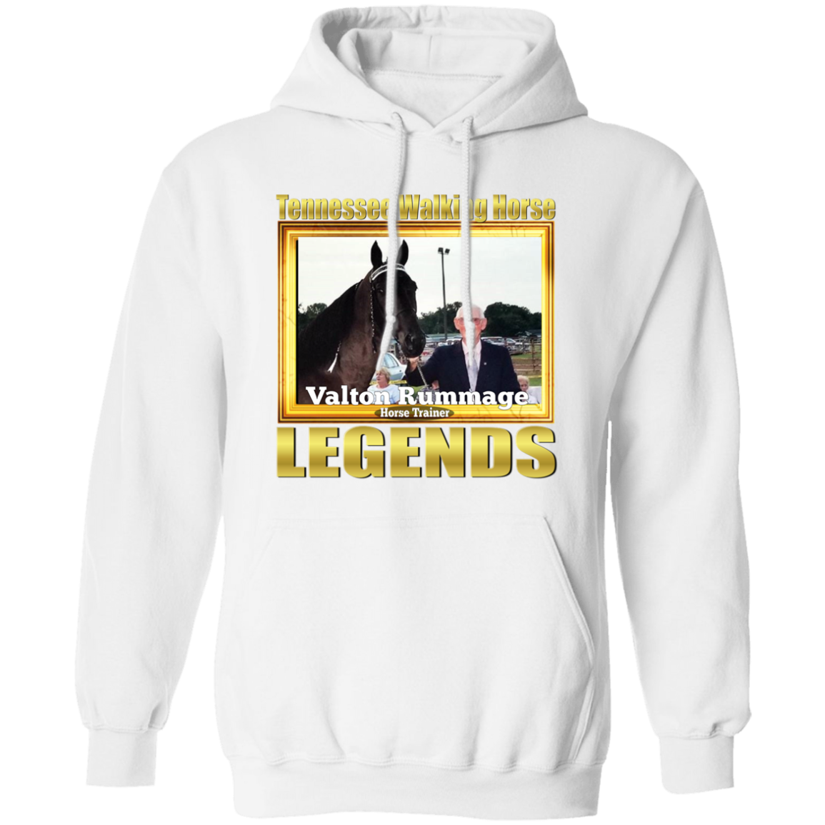 VALTON RUMMAGE (Legends Series) G185 Gildan Pullover Hoodie