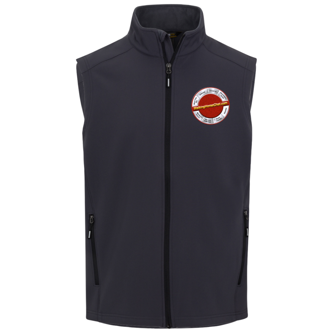 whclogo2017 CE701 Core 365 Mens Cruise Two-Layer Fleece Bonded Soft Shell Vest