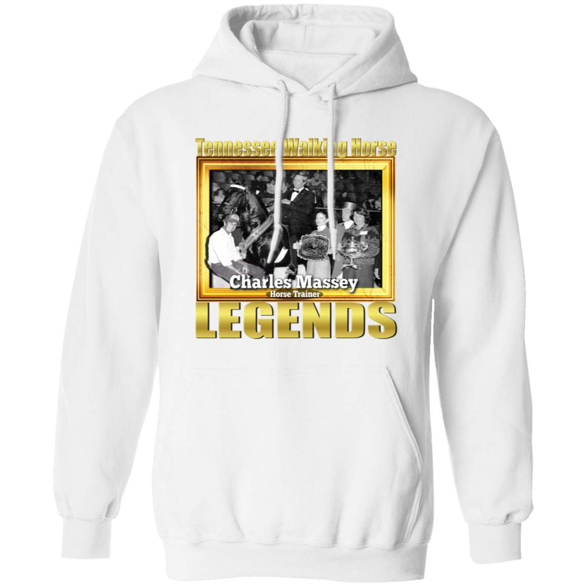 CHARLES MASSEY (Legends Series) G185 Gildan Pullover Hoodie