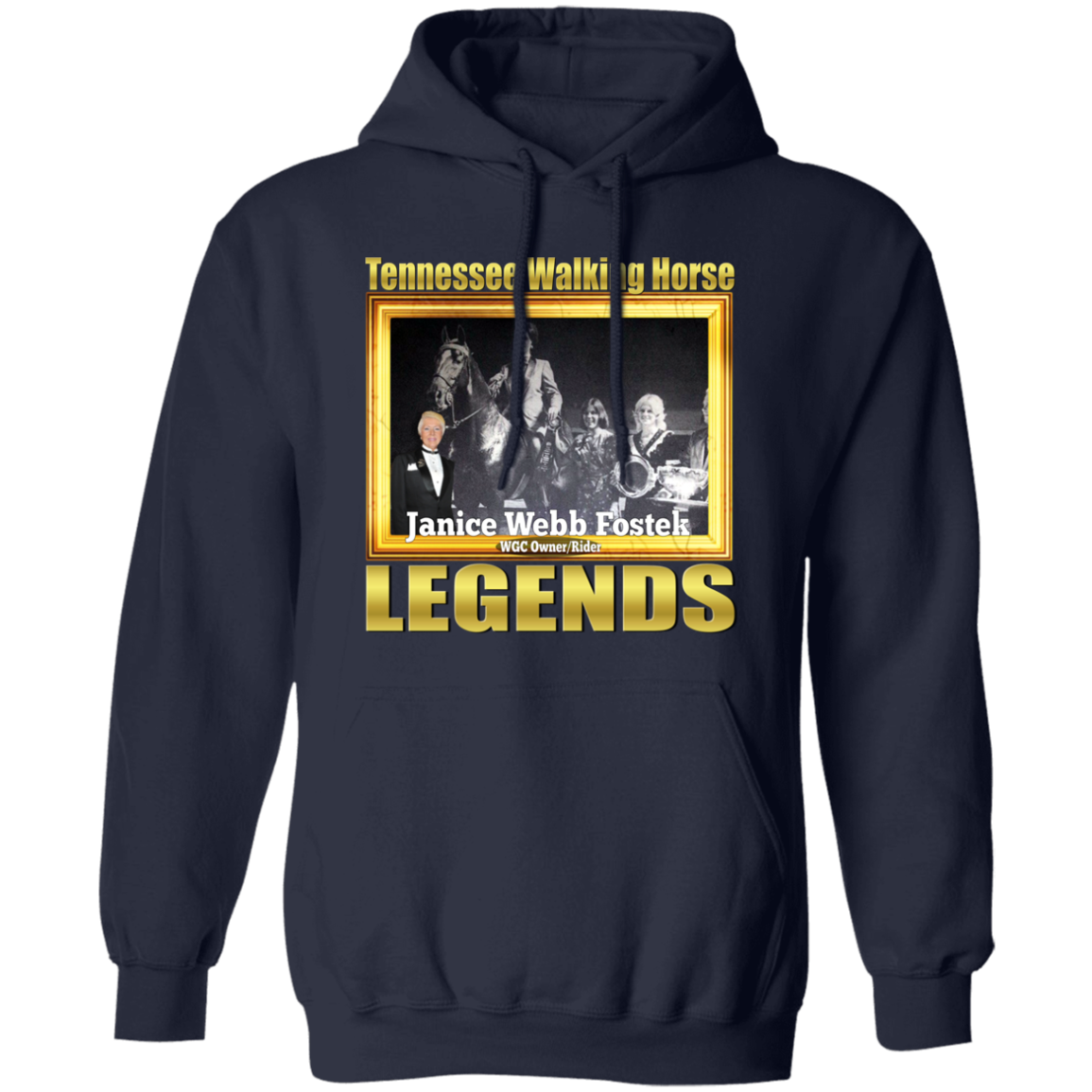 JANICE WEBB FOSTEK (Legends Series)png G185 Gildan Pullover Hoodie