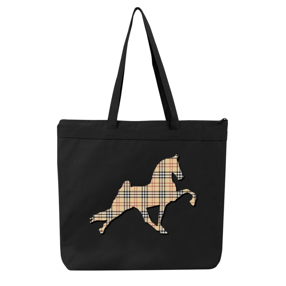 TENNESSEE WALKING PERFORMANCE HORSE (BURBURY) 8802 Liberty Bags Melody Large Tote