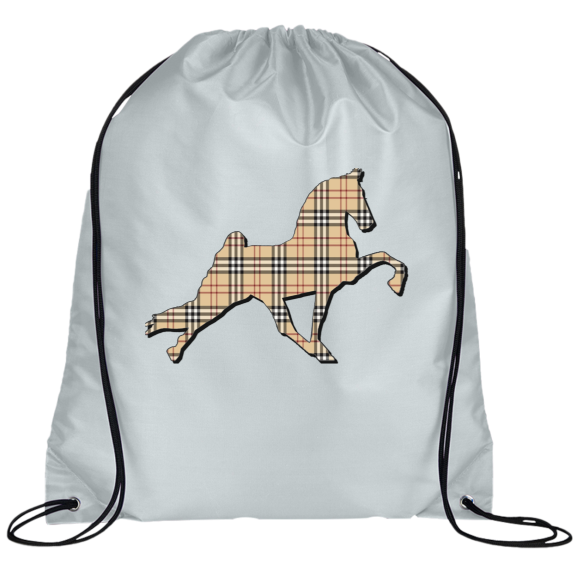 TENNESSEE WALKING PERFORMANCE HORSE (BURBURY) BG100 Prime Line Drawstring Cinch Backpack