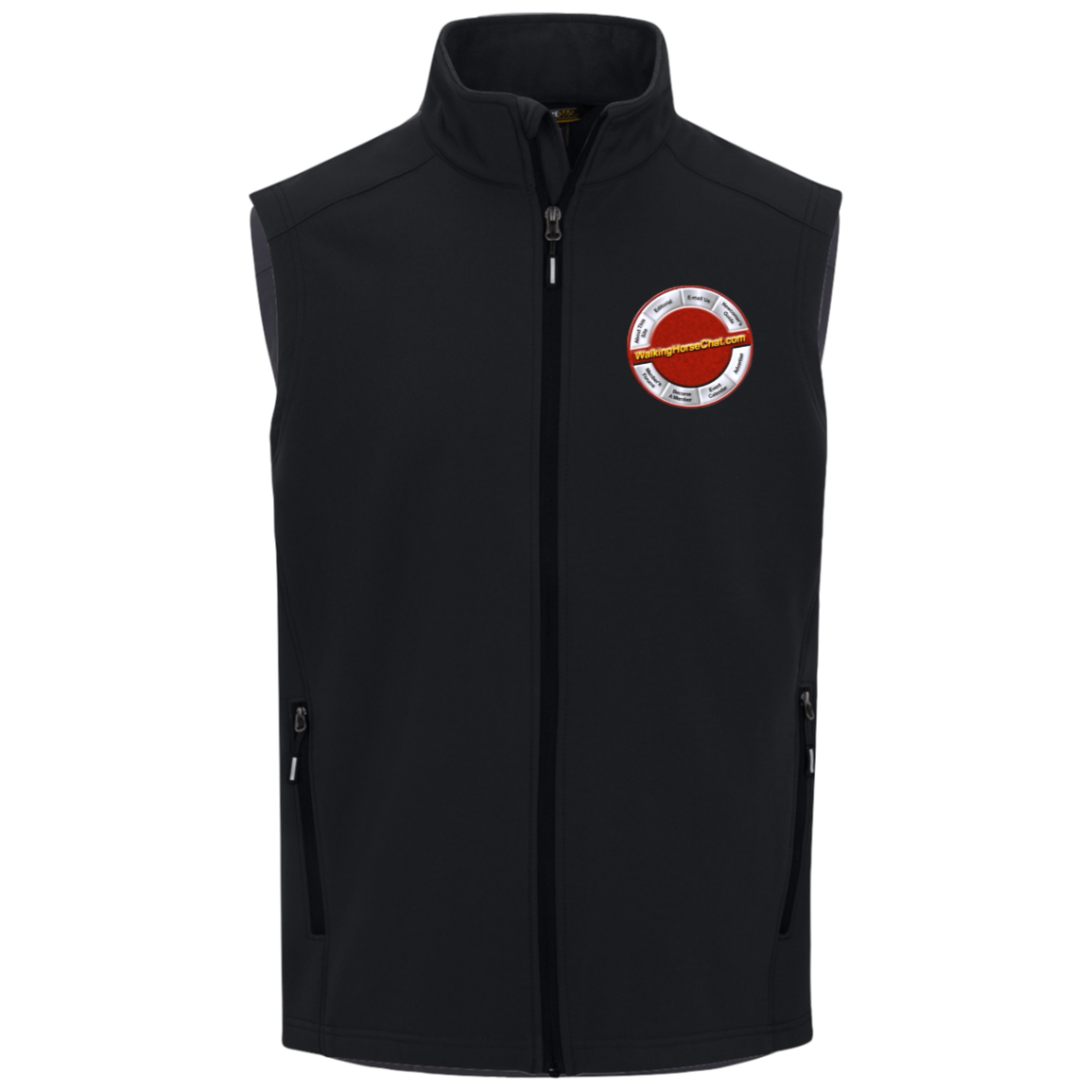 whclogo2017 CE701 Core 365 Mens Cruise Two-Layer Fleece Bonded Soft Shell Vest