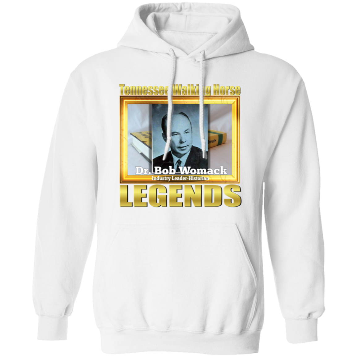 DR BOB WOMACK (Legends Series) G185 Gildan Pullover Hoodie