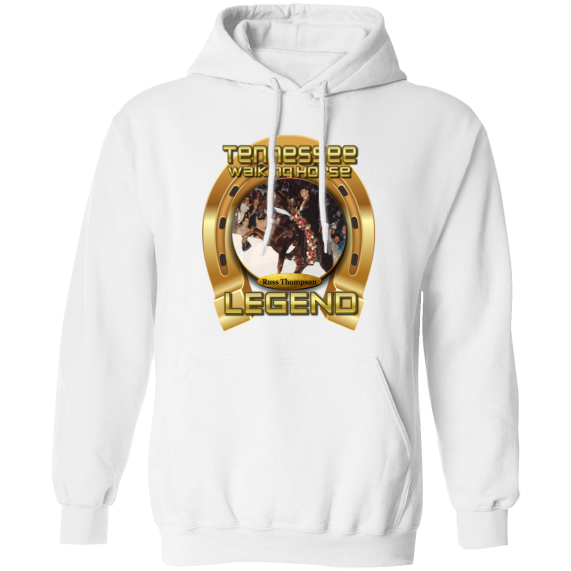 RUSS THOMPSON (TWH LEGENDS) G185 Gildan Pullover Hoodie
