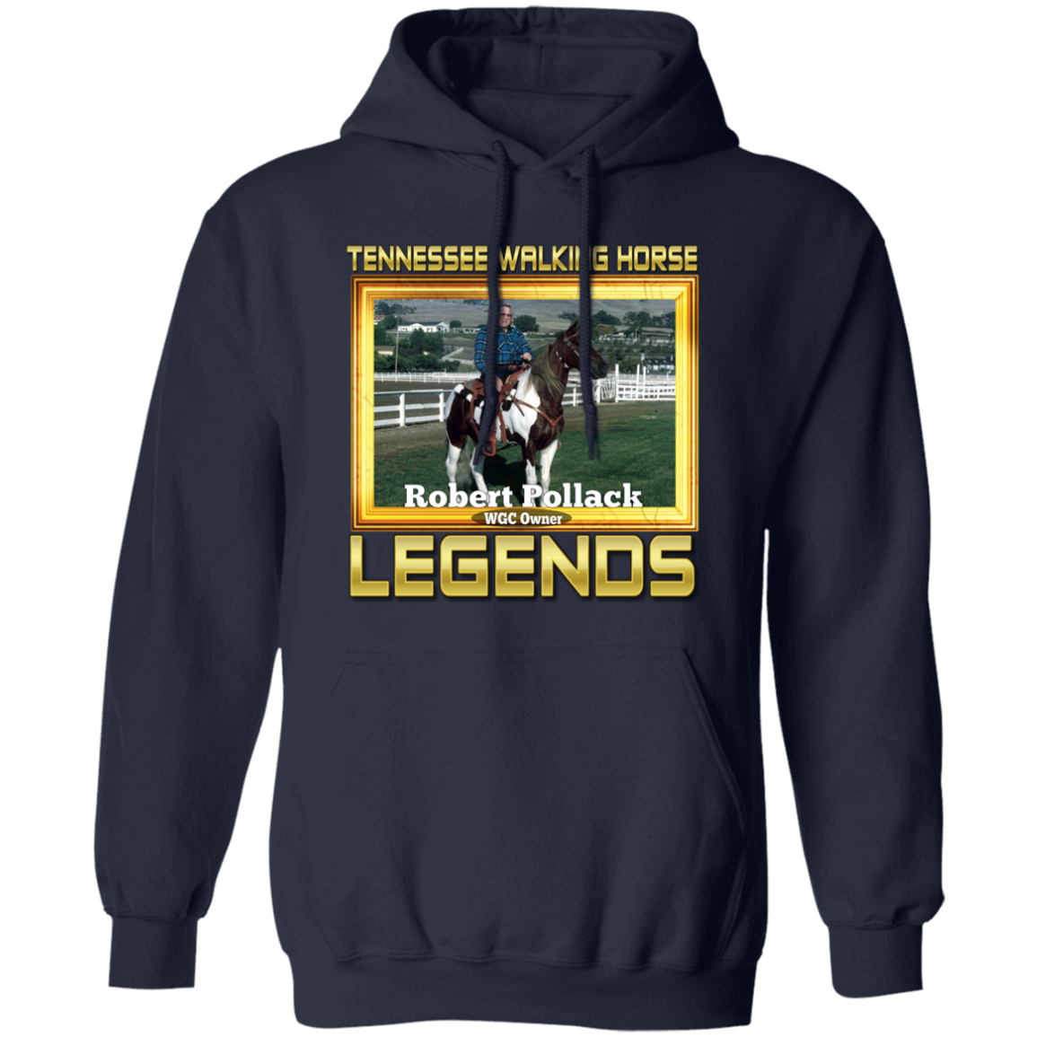 ROBERT POLLACK (Legends Series) G185 Gildan Pullover Hoodie