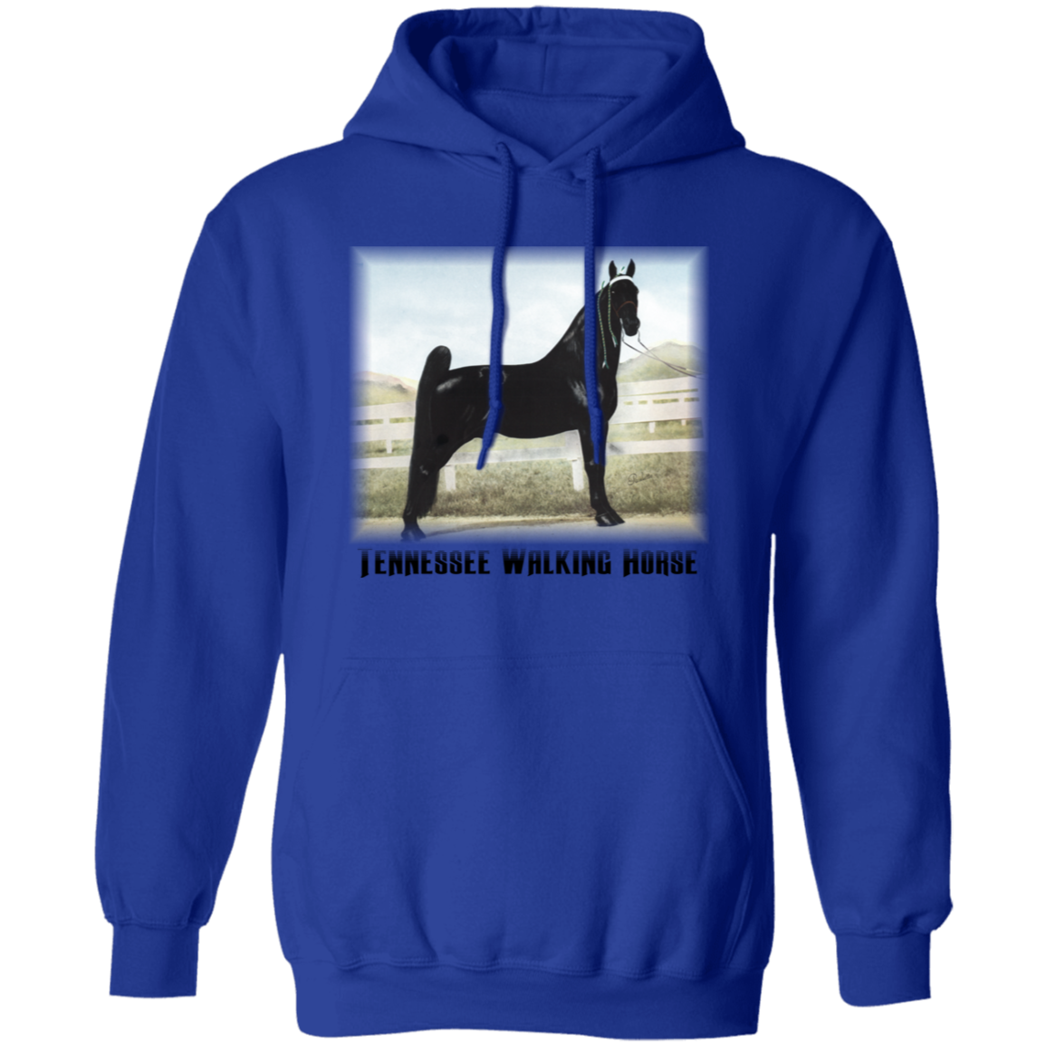 TENNESSEE WALKING HORSE (STANDING) 4HORSE G185 Gildan Pullover Hoodie
