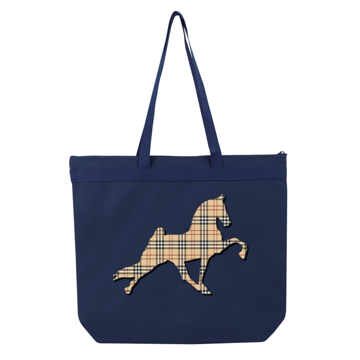 TENNESSEE WALKING PERFORMANCE HORSE (BURBURY) 8802 Liberty Bags Melody Large Tote
