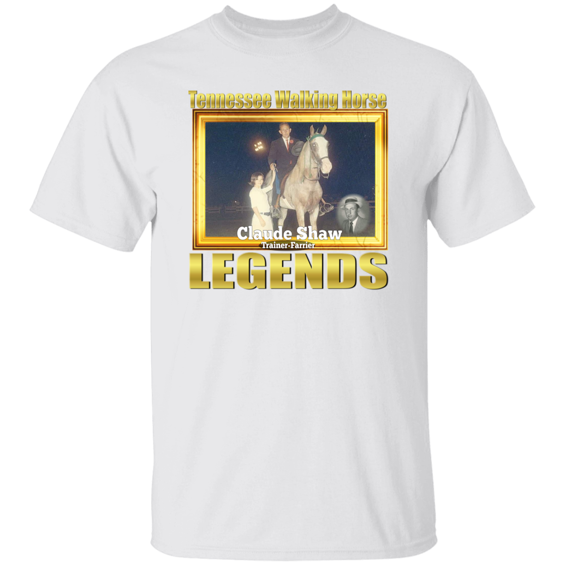 CLAUDE SHAW (Legends Series) G500 5.3 oz. T-Shirt