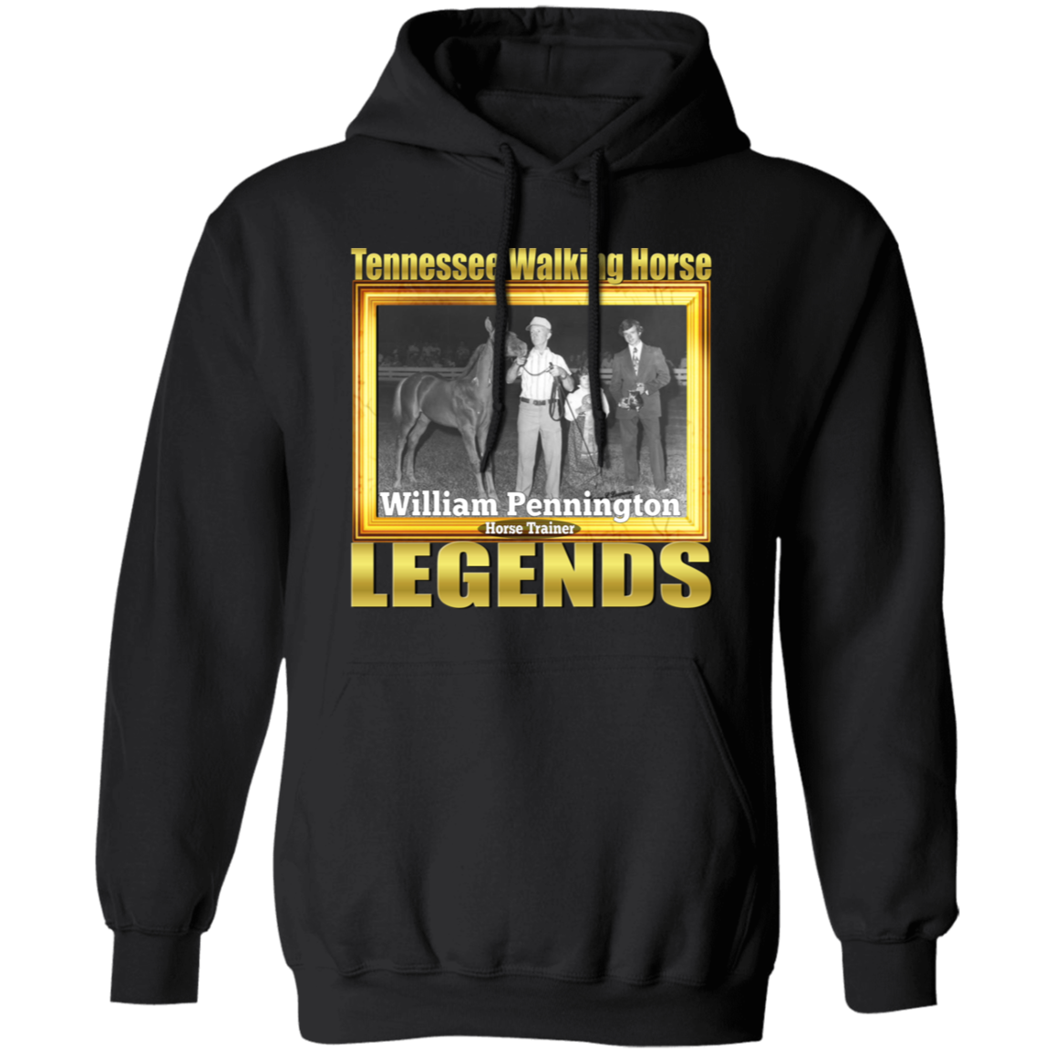 WILLIAM PENNINGTON (Legends Series) G185 Gildan Pullover Hoodie