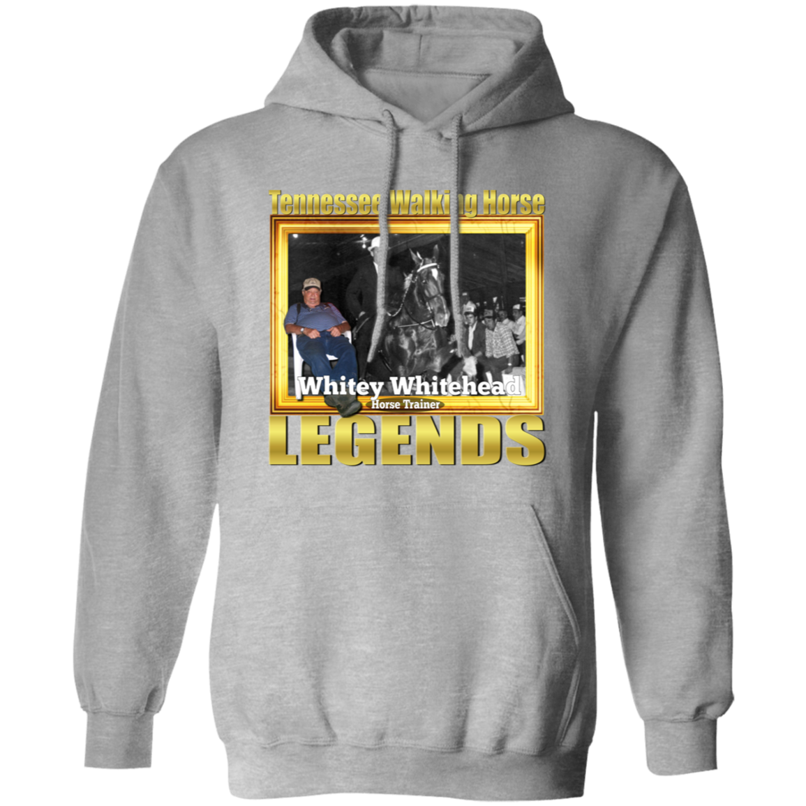 WHITEY WHITEHEAD (Legends Series) G185 Gildan Pullover Hoodie