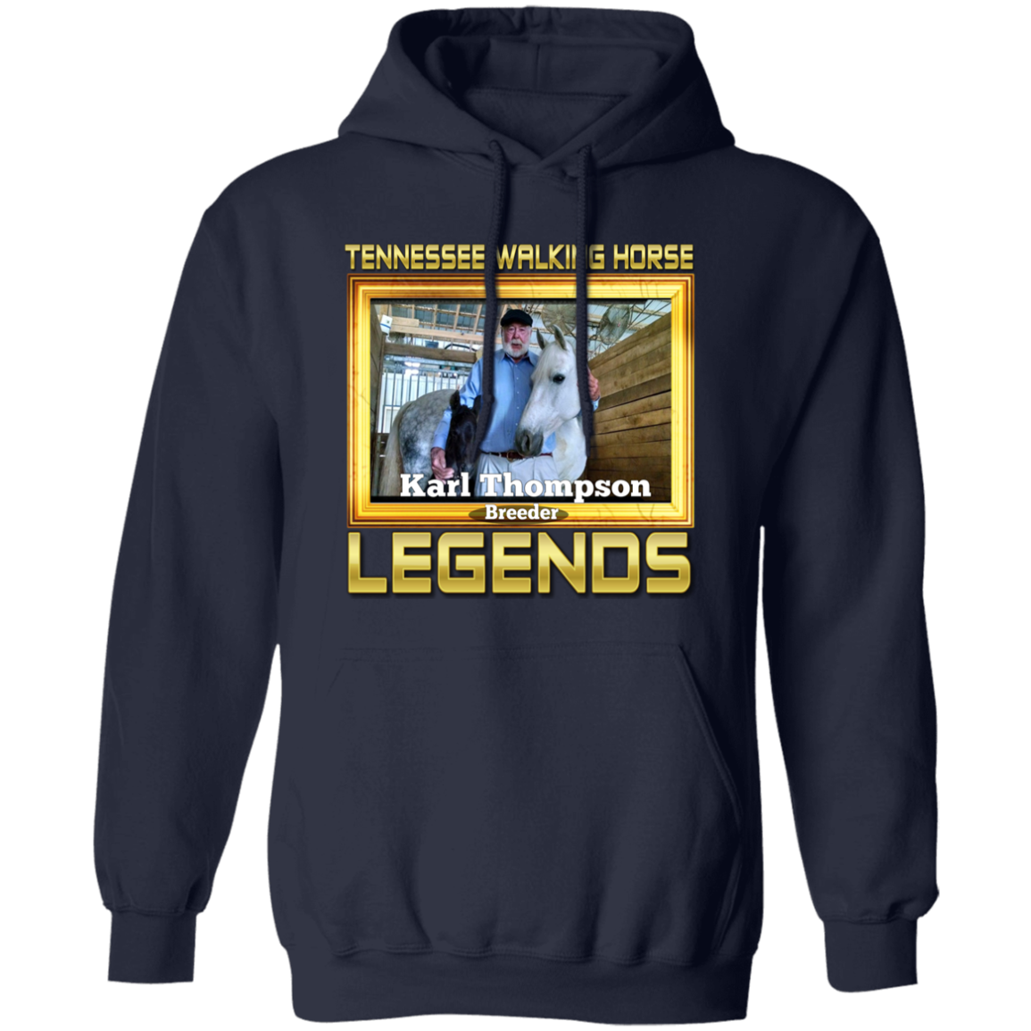 KARL THOMPSON (Legends Series) G185 Gildan Pullover Hoodie