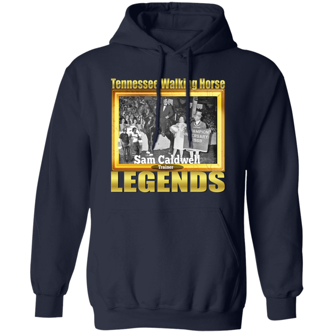 SAM CALDWELL (Legends Series) G185 Gildan Pullover Hoodie