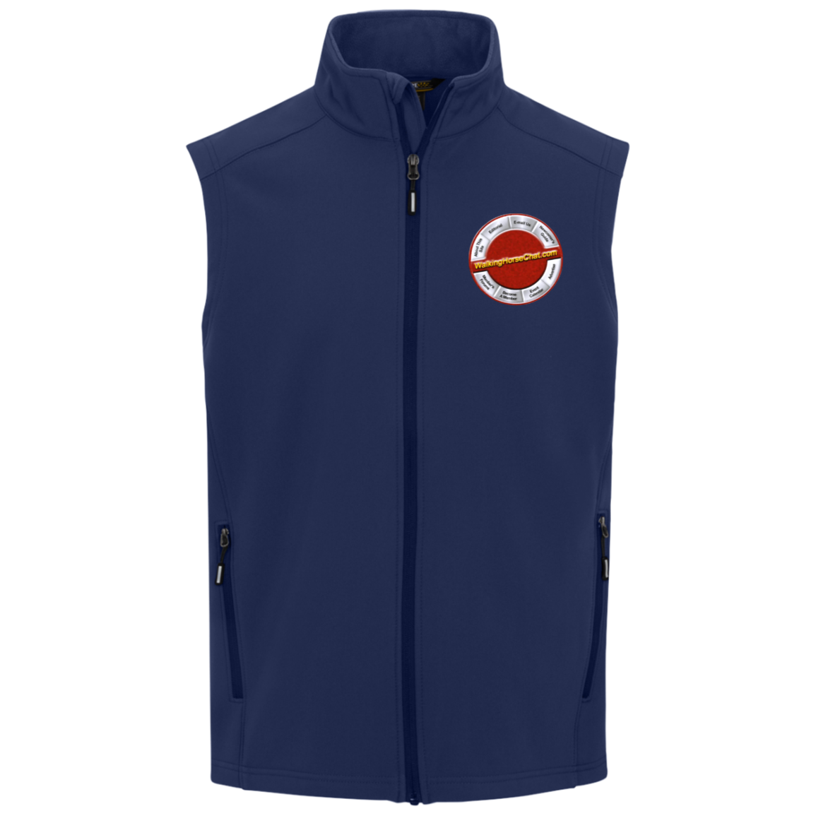 whclogo2017 CE701 Core 365 Mens Cruise Two-Layer Fleece Bonded Soft Shell Vest