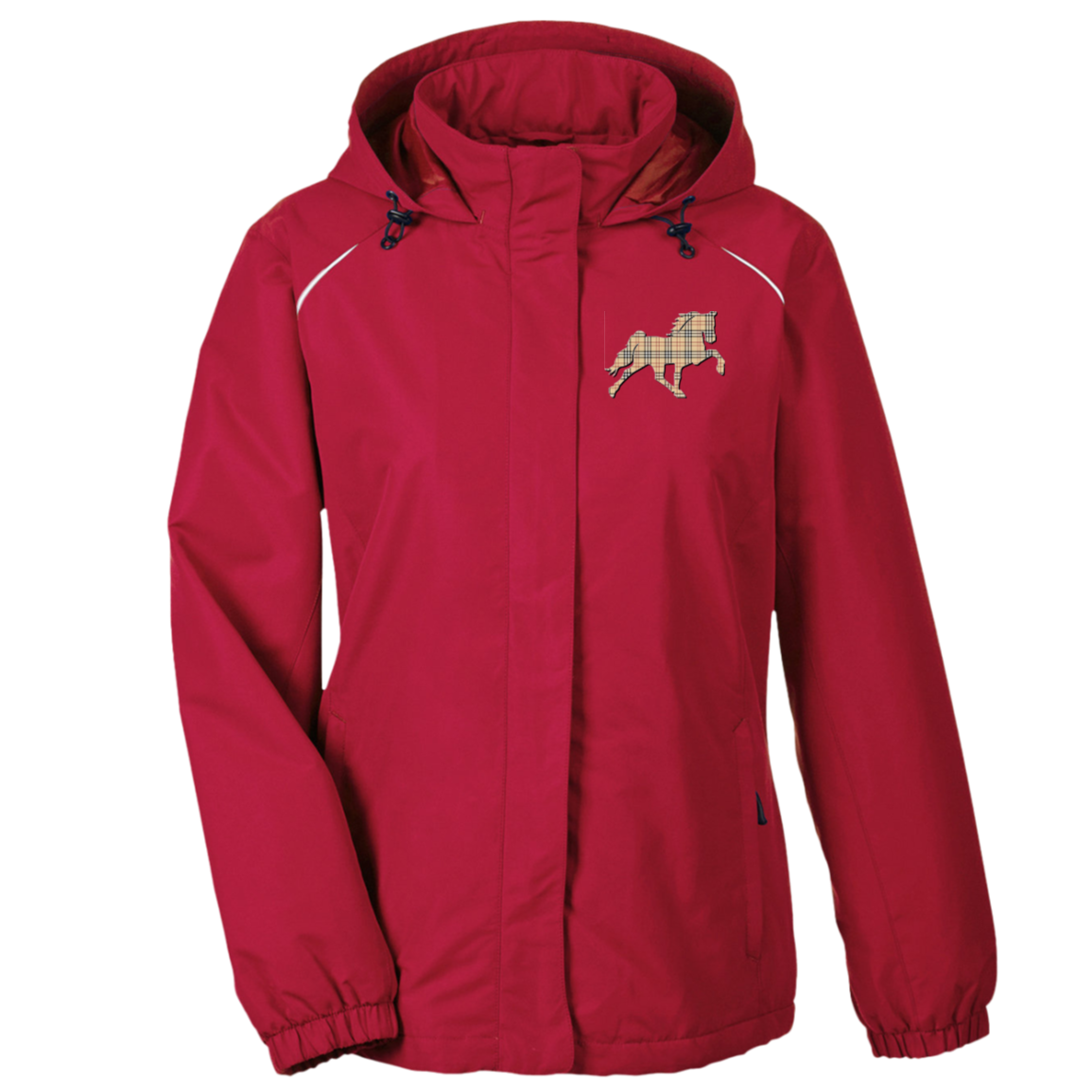 TENNESSEE WALKING HORSE DESIGN 3 JMD (BURBURY) 78224 Core 365 Womens Profile Fleece Lined Jacket