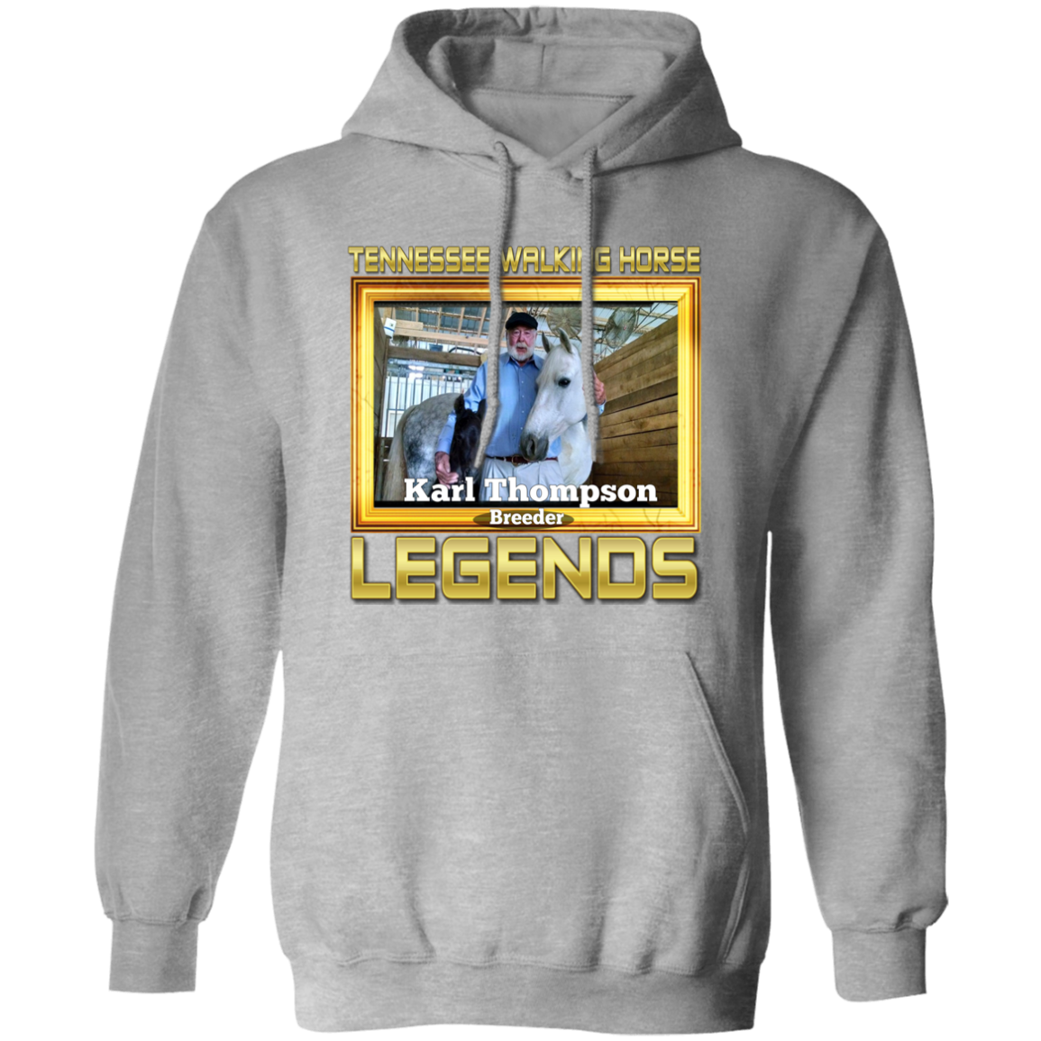 KARL THOMPSON (Legends Series) G185 Gildan Pullover Hoodie