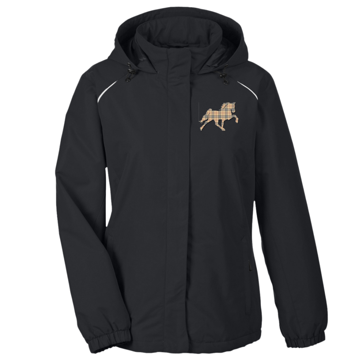 TENNESSEE WALKING HORSE DESIGN 3 JMD (BURBURY) 78224 Core 365 Womens Profile Fleece Lined Jacket