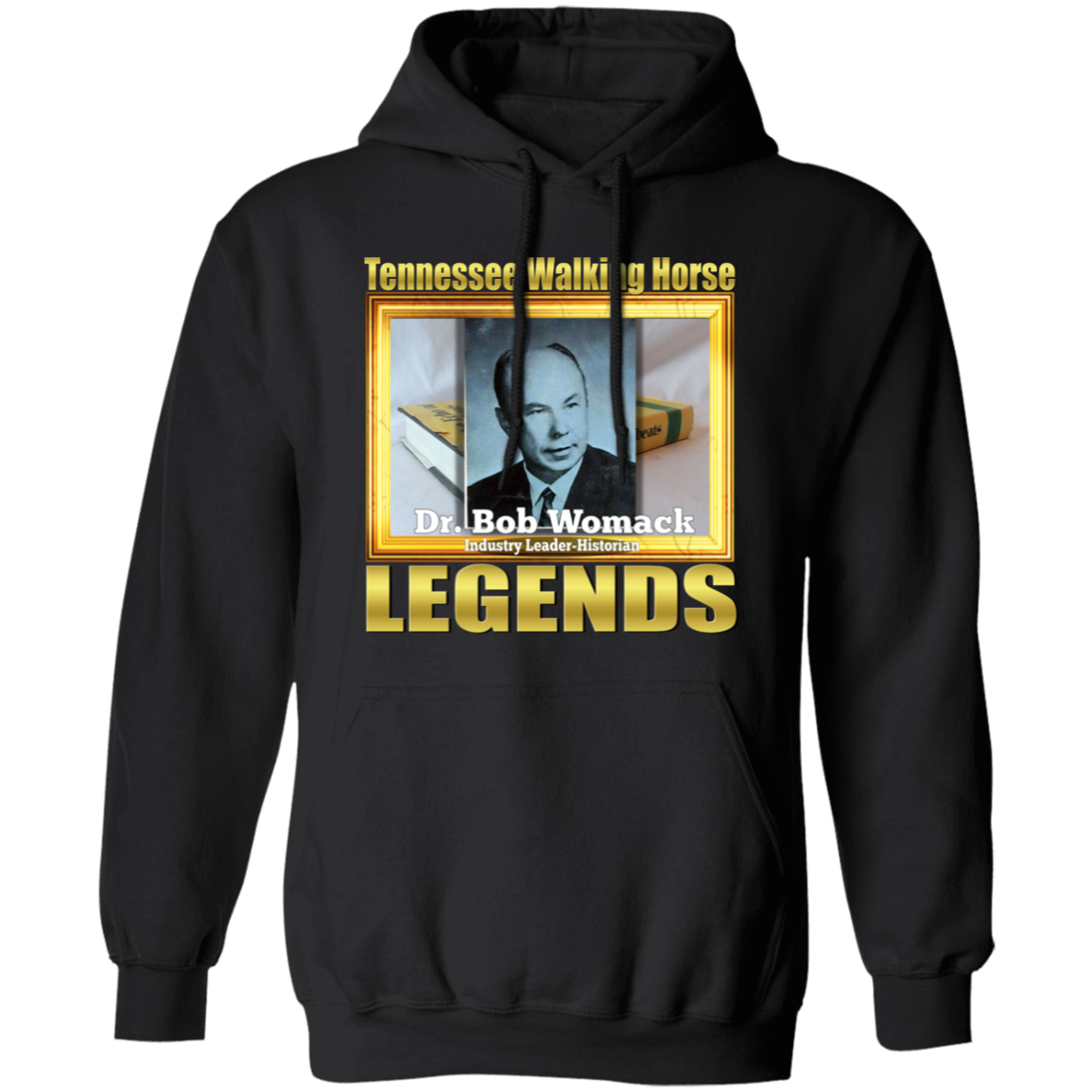 DR BOB WOMACK (Legends Series) G185 Gildan Pullover Hoodie