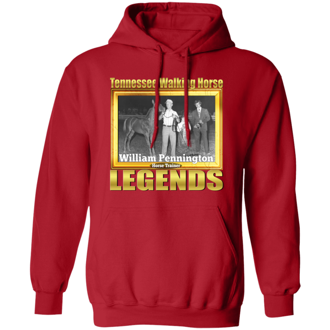 WILLIAM PENNINGTON (Legends Series) G185 Gildan Pullover Hoodie