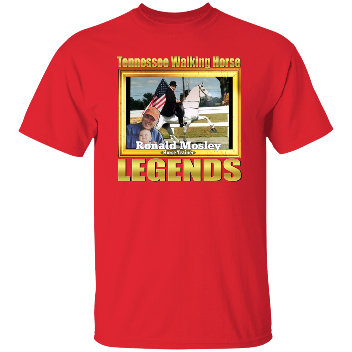RONALD MOSLEY (Legends Series) G500 5.3 oz. T-Shirt