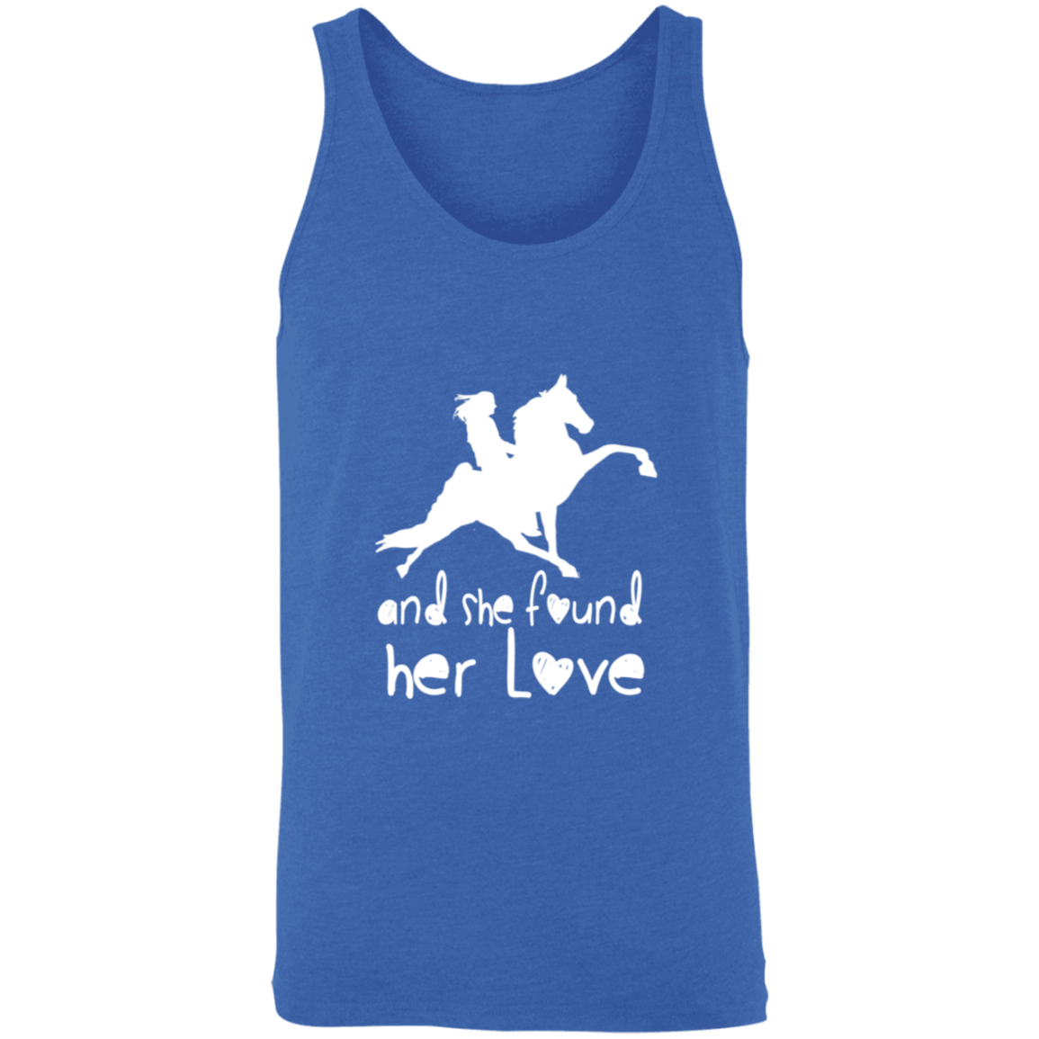 SHEFOUND HER LOVE BLANKET TWH PERFORMANCE 3480 Unisex Tank