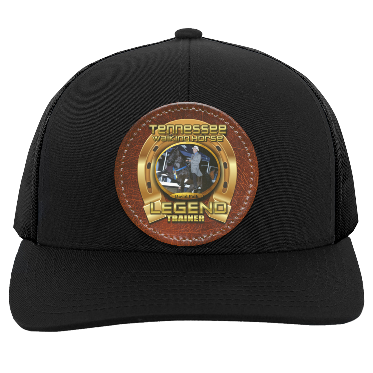 DAVID POLK (TWH LEGENDS) HAT 104C Trucker Snap Back