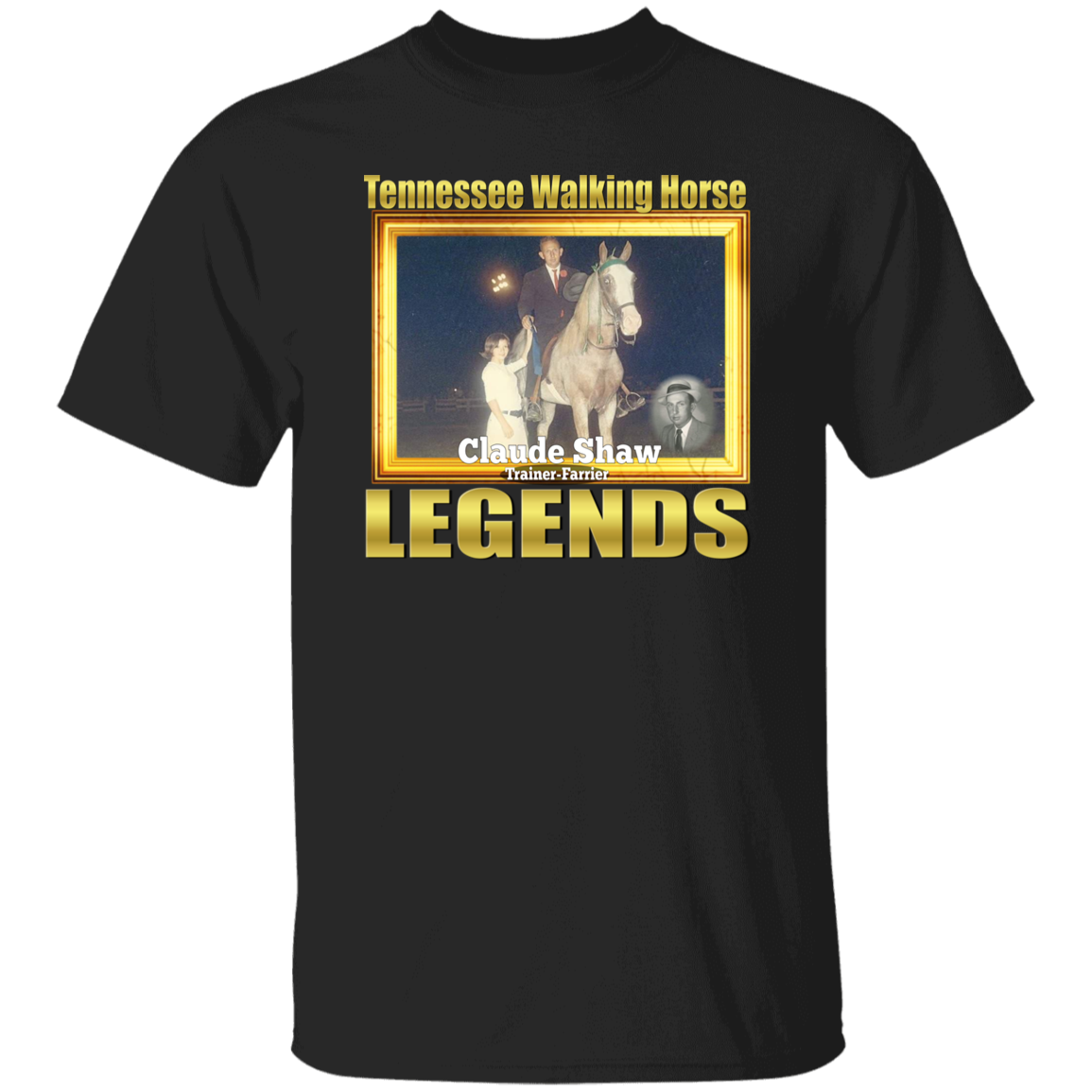 CLAUDE SHAW (Legends Series) G500 5.3 oz. T-Shirt