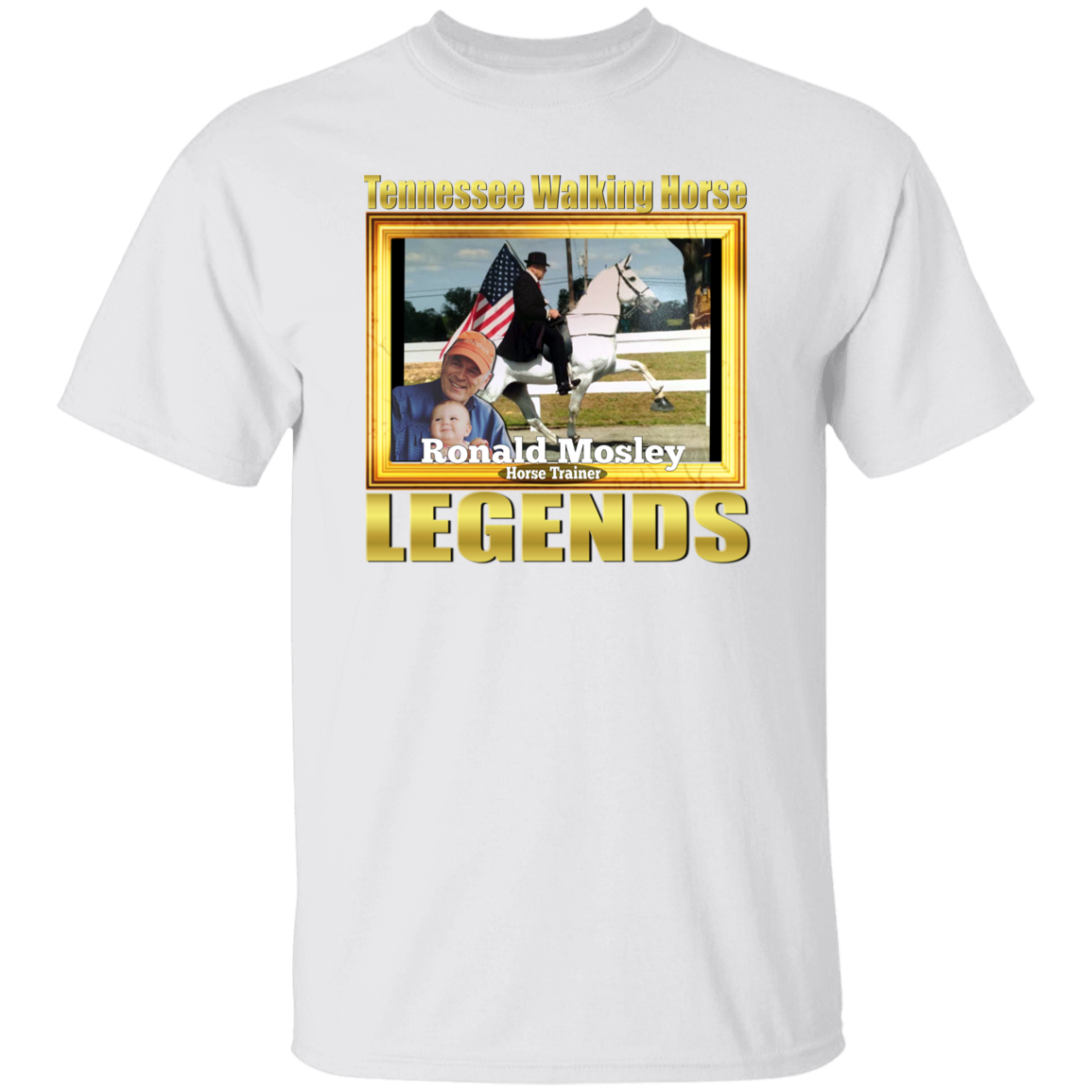 RONALD MOSLEY (Legends Series) G500 5.3 oz. T-Shirt
