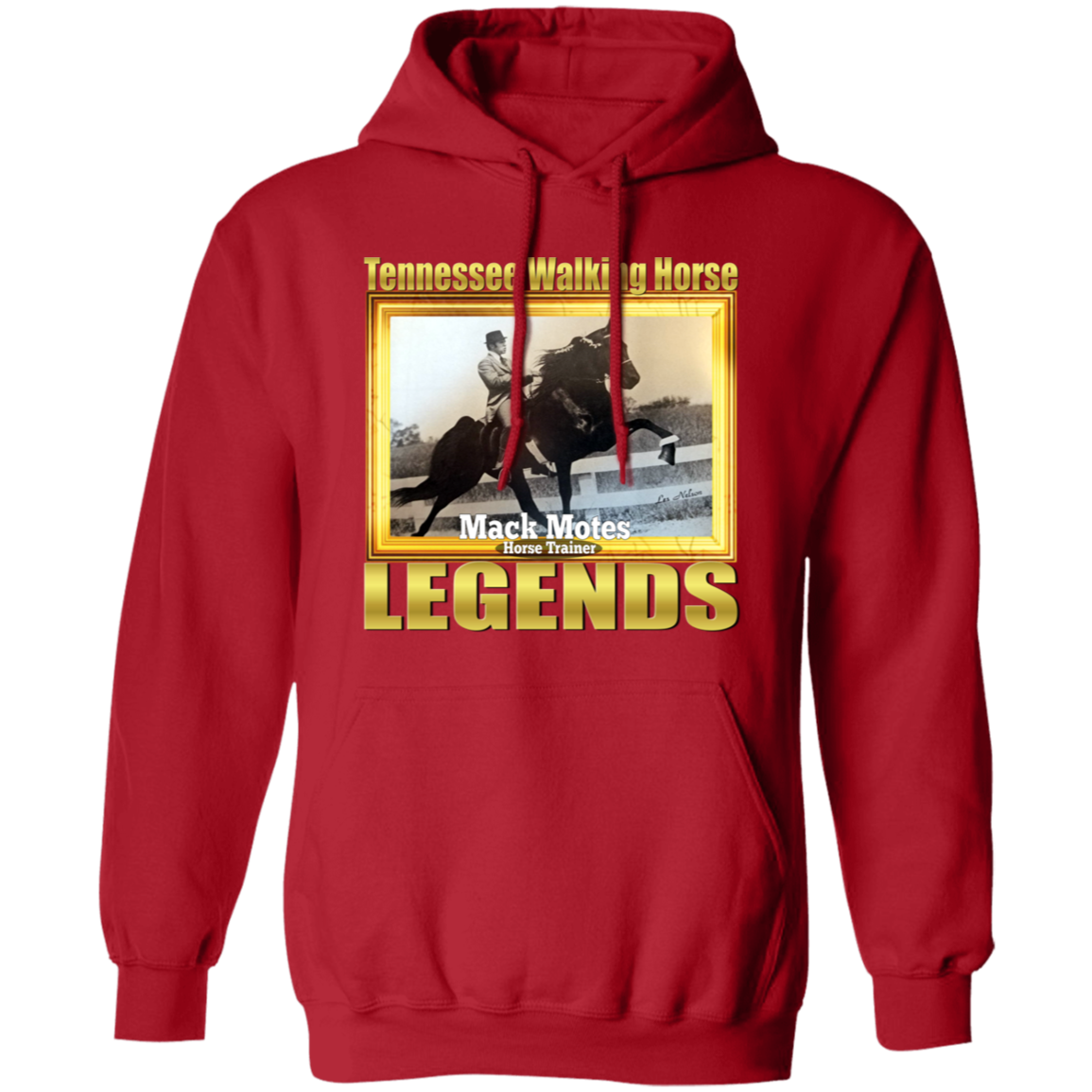MACK MOTES (Legends Series) G185 Gildan Pullover Hoodie