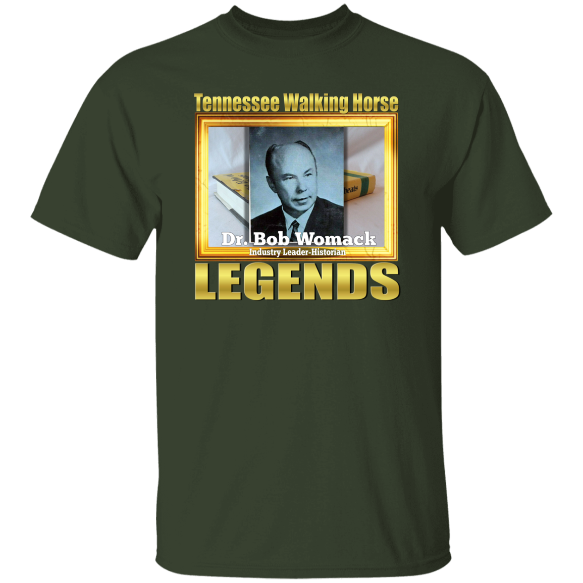 DR BOB WOMACK (Legends Series) G500 5.3 oz. T-Shirt