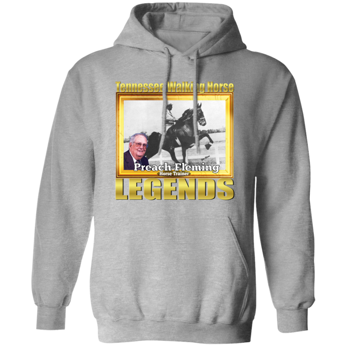 PREACH FLEMING (Legends Series) G185 Gildan Pullover Hoodie