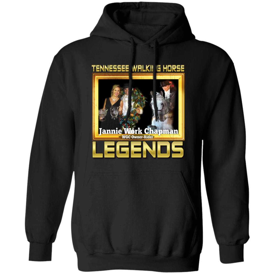 JANNIE WORK CHAPMAN(Legends Series) G185 Gildan Pullover Hoodie