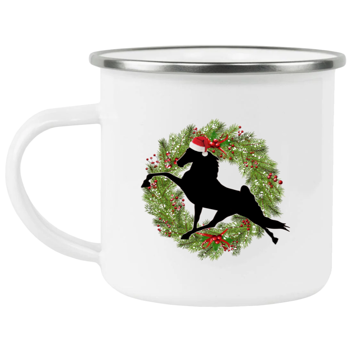 TWH Performance Christmas 21271 Enamel Camping Mug