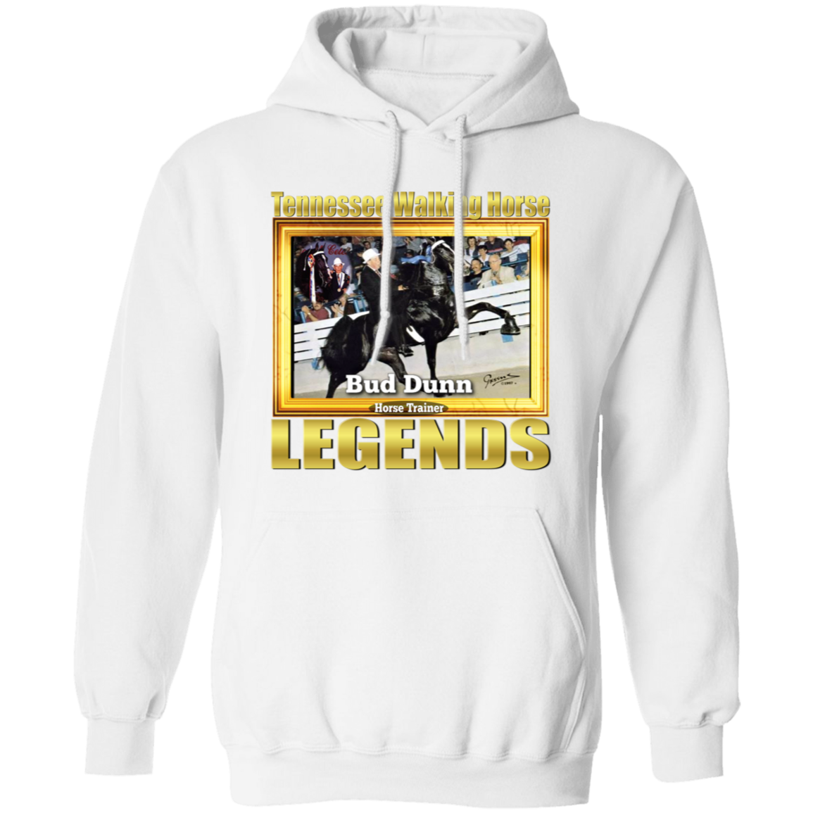BUD DUNN (Legends Series) G185 Gildan Pullover Hoodie
