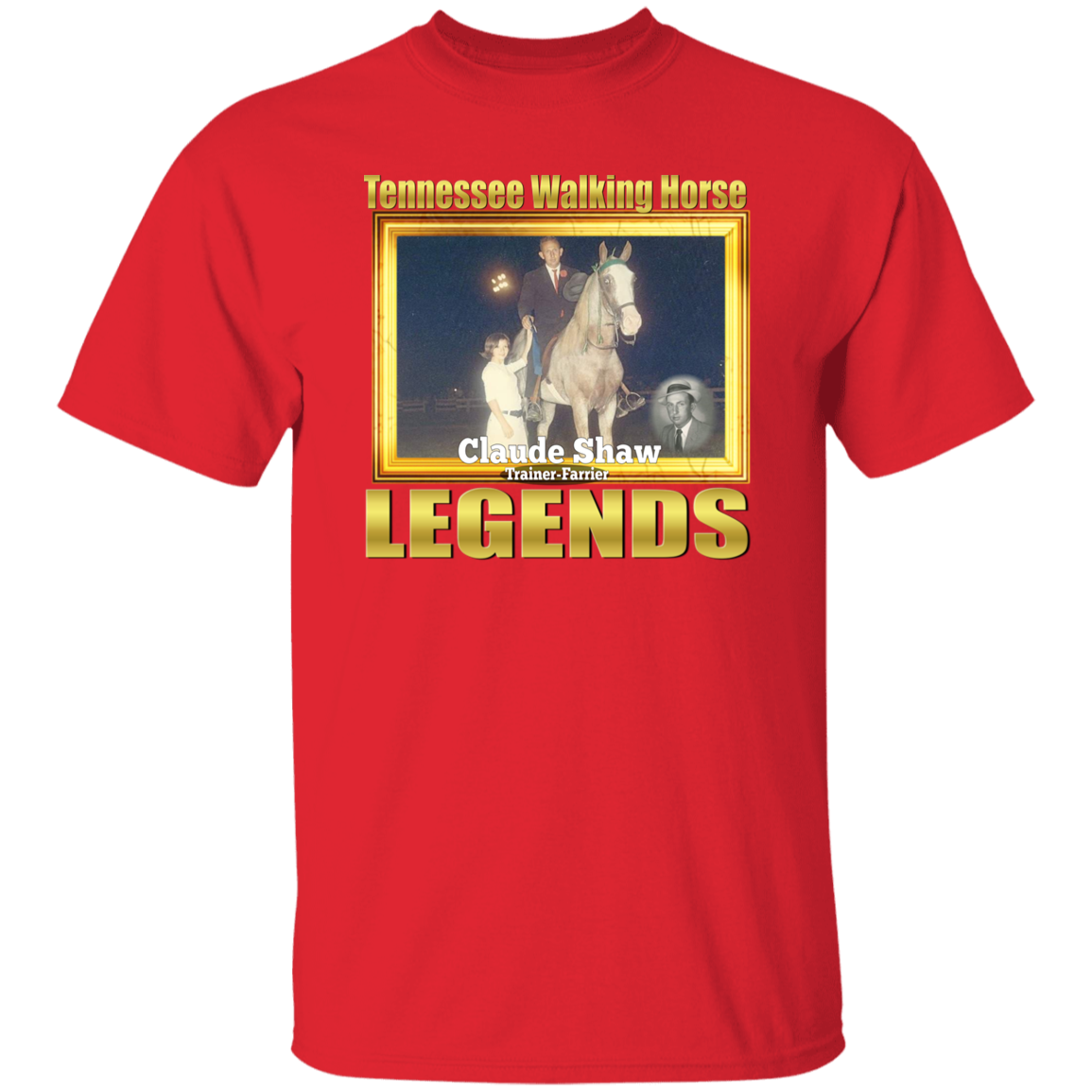 CLAUDE SHAW (Legends Series) G500 5.3 oz. T-Shirt
