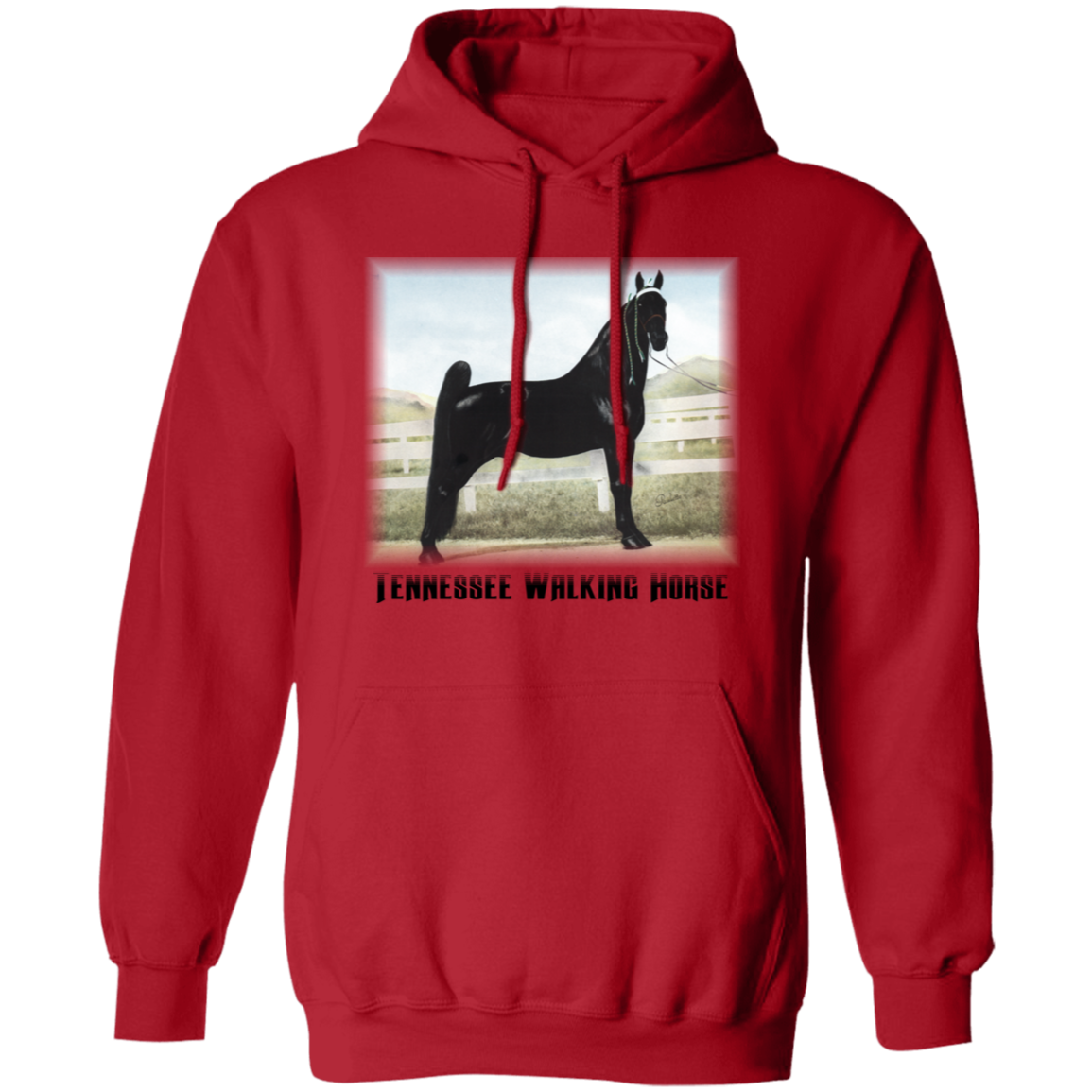 TENNESSEE WALKING HORSE (STANDING) 4HORSE G185 Gildan Pullover Hoodie