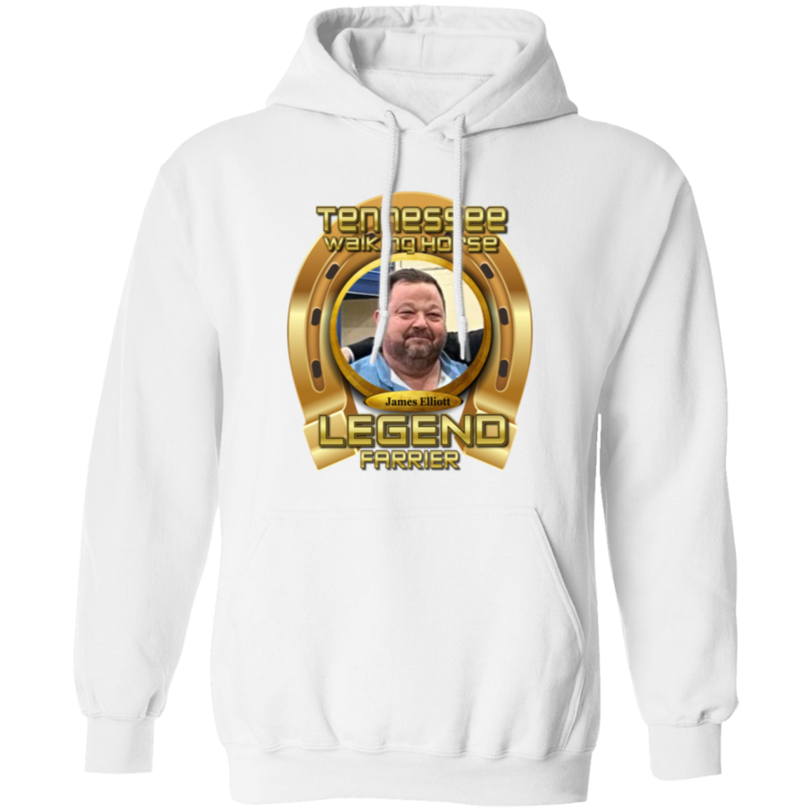 JAMES ELLIOTT (TWH LEGENDS) G185 Gildan Pullover Hoodie
