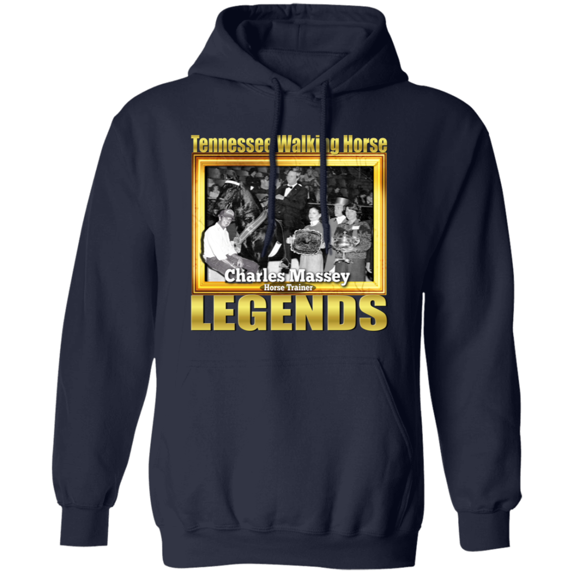 CHARLES MASSEY (Legends Series) G185 Gildan Pullover Hoodie