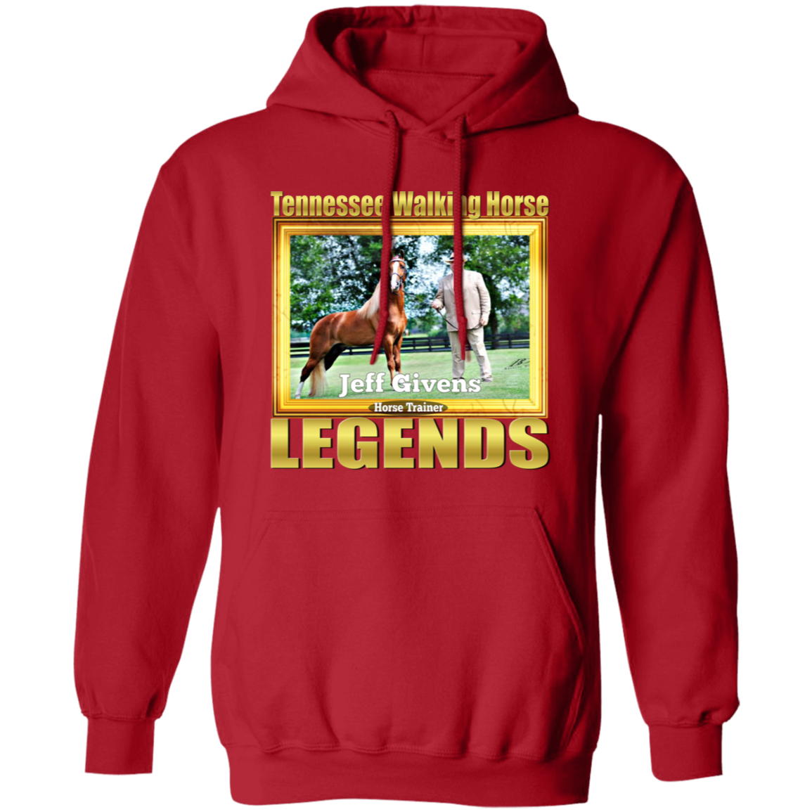 JEFF GIVENS (Legends Series) G185 Gildan Pullover Hoodie